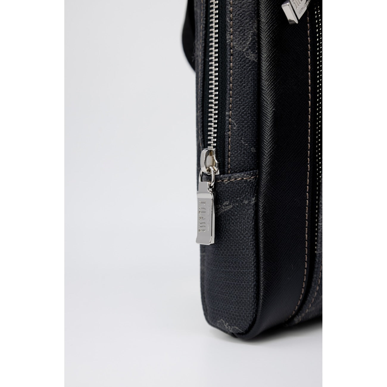 Alviero Martini Prima Classe Borsa Tracolla Uomo Pelle Nero 27x23x7 cm Autunno Inverno Elegante