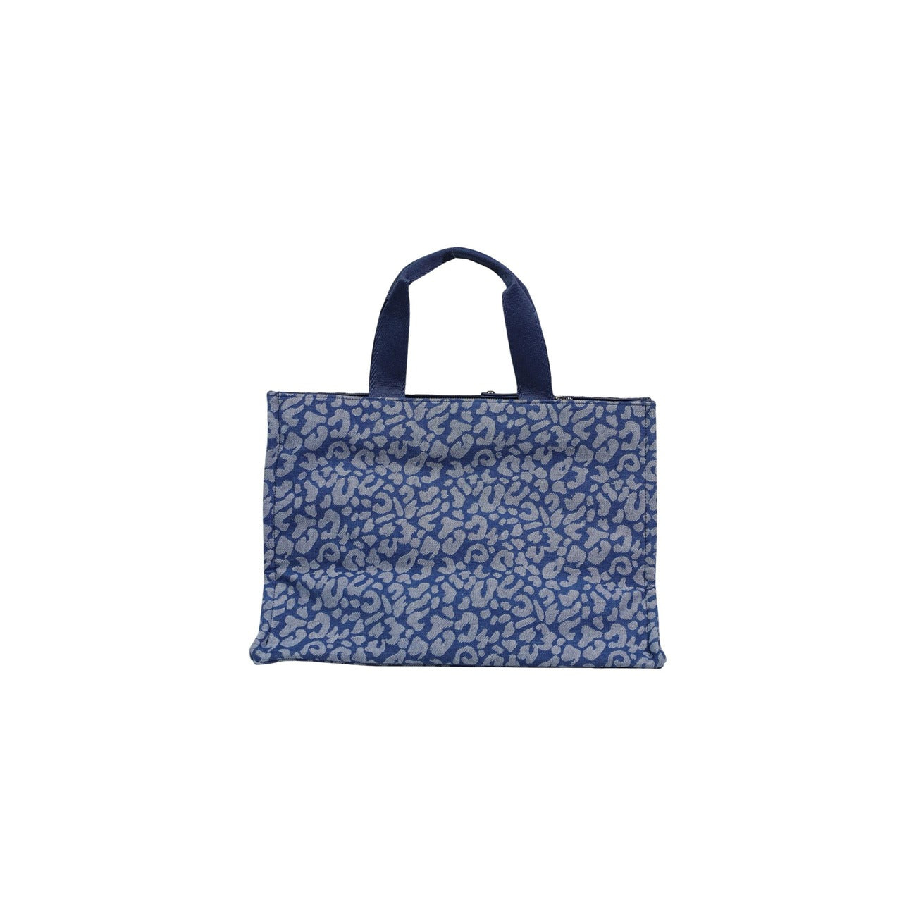 Liu Jo Borsa A Mano Donna Blu Leopardo 32x16x16 Cm Primavera Estate