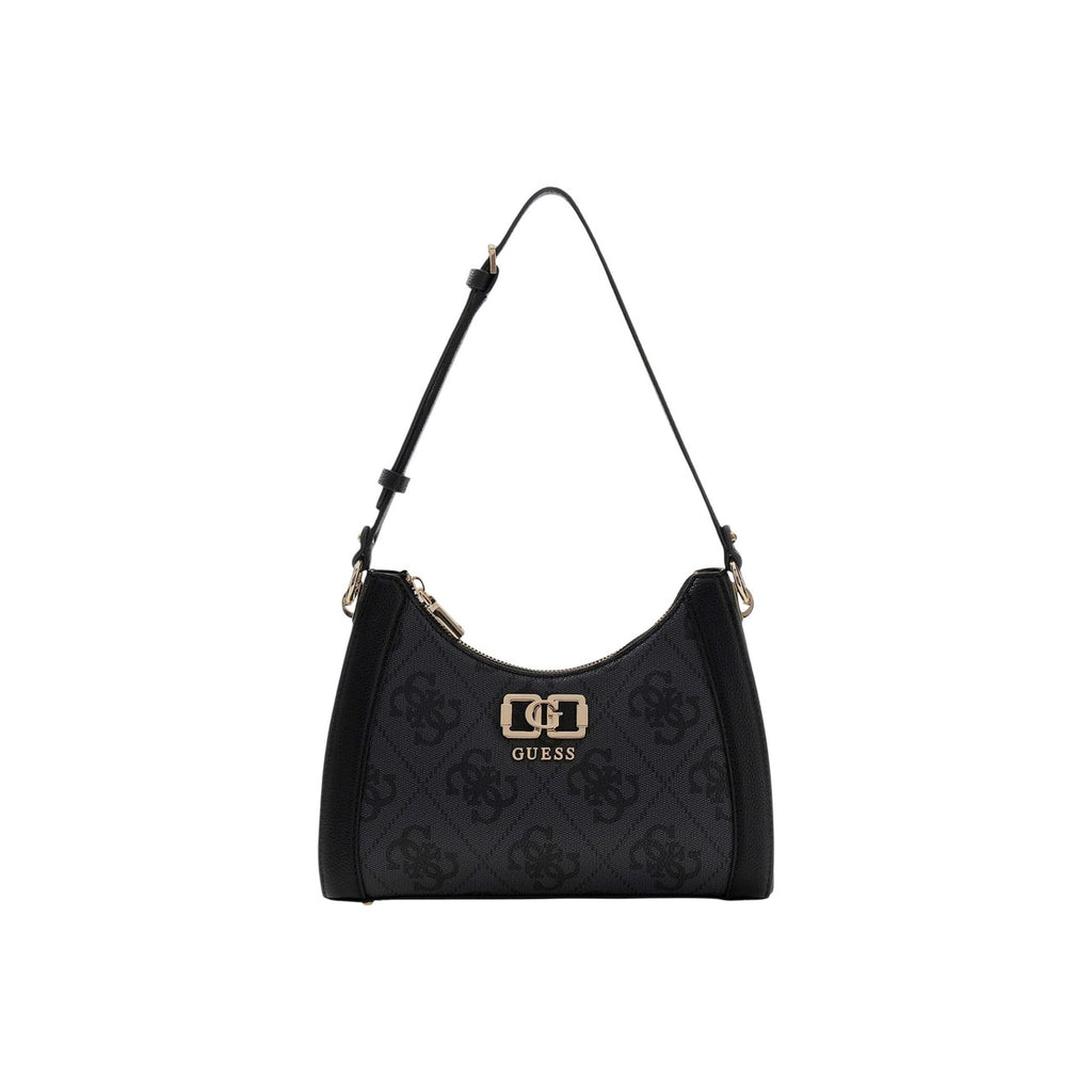 Guess Borsa Donna A Mano Grigia 26x19x5 In Poliuretano Primavera