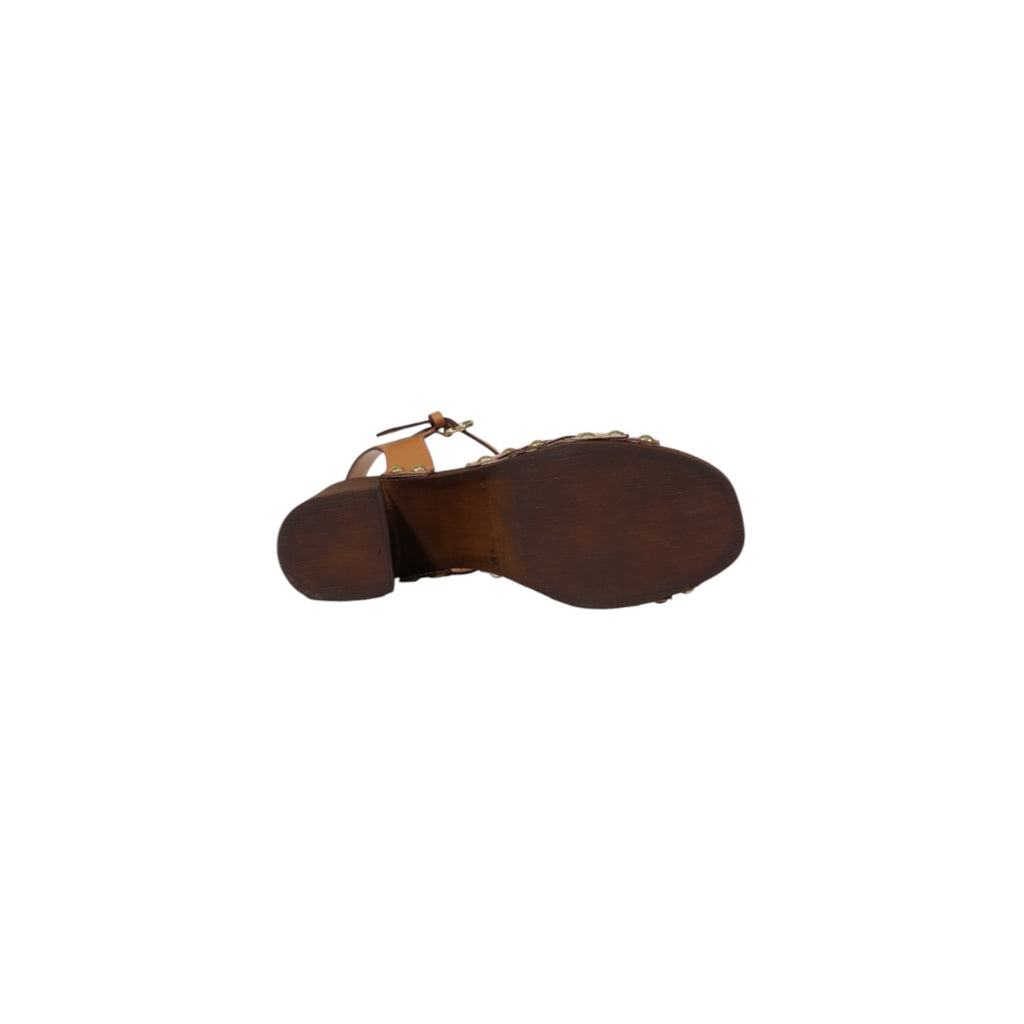 Alviero Martini Prima Classe Sandali Donna Beige Pelle Poliuretano
