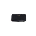 Guess Portafoglio Donna Diana Large Zip Nero Con Chiusura A Zip Tasche Interne Ed Esterne