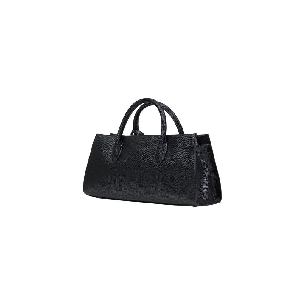 Guess Borsa Donna A Mano Nera Con Cerniera 32x15x9 Cm Elegante