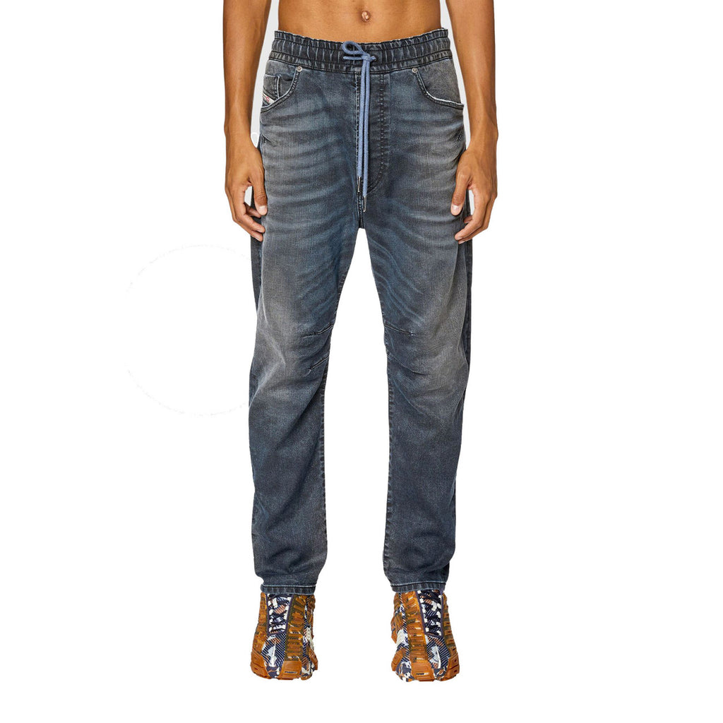 Diesel Jeans Uomo Blu Primavera Estate Slim Fit Cotone Lyocell