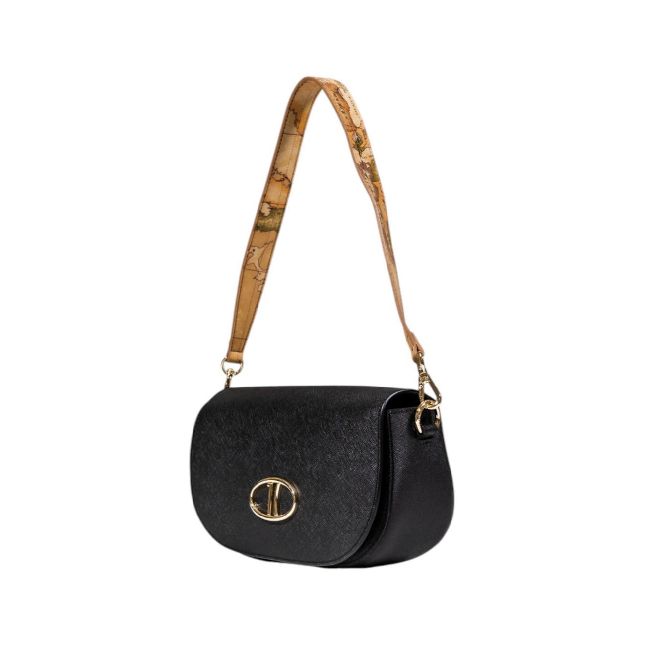 Alviero Martini Prima Classe Borsa Donna Nero A Mano 24x13x7 cm