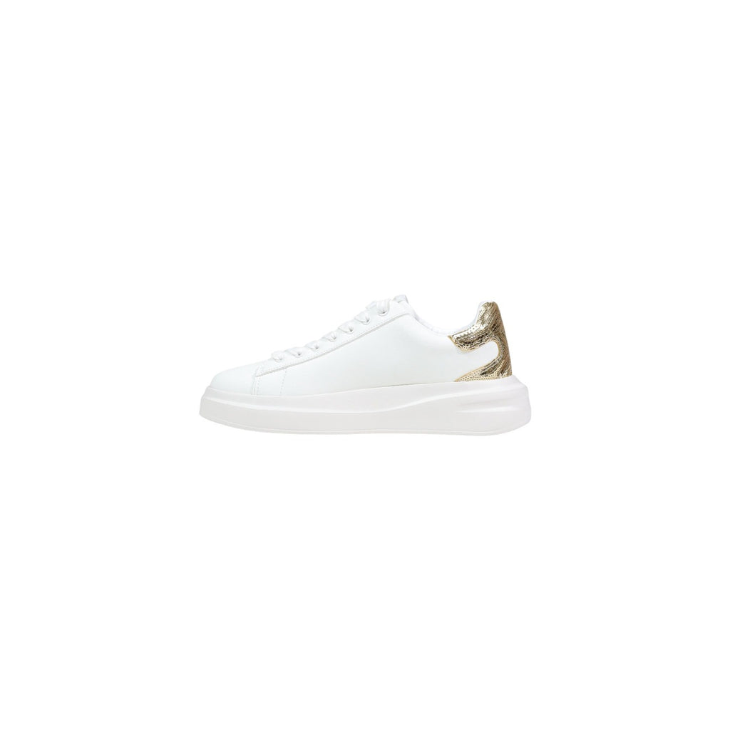 Guess Sneakers Donna Bianche Pelle Lacci Sportive Primavera Estate