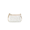 Alviero Martini Prima Classe Borsa Donna Tracolla Bianco Made In Italia Primavera Estate 24x16.5x5.5 Cm