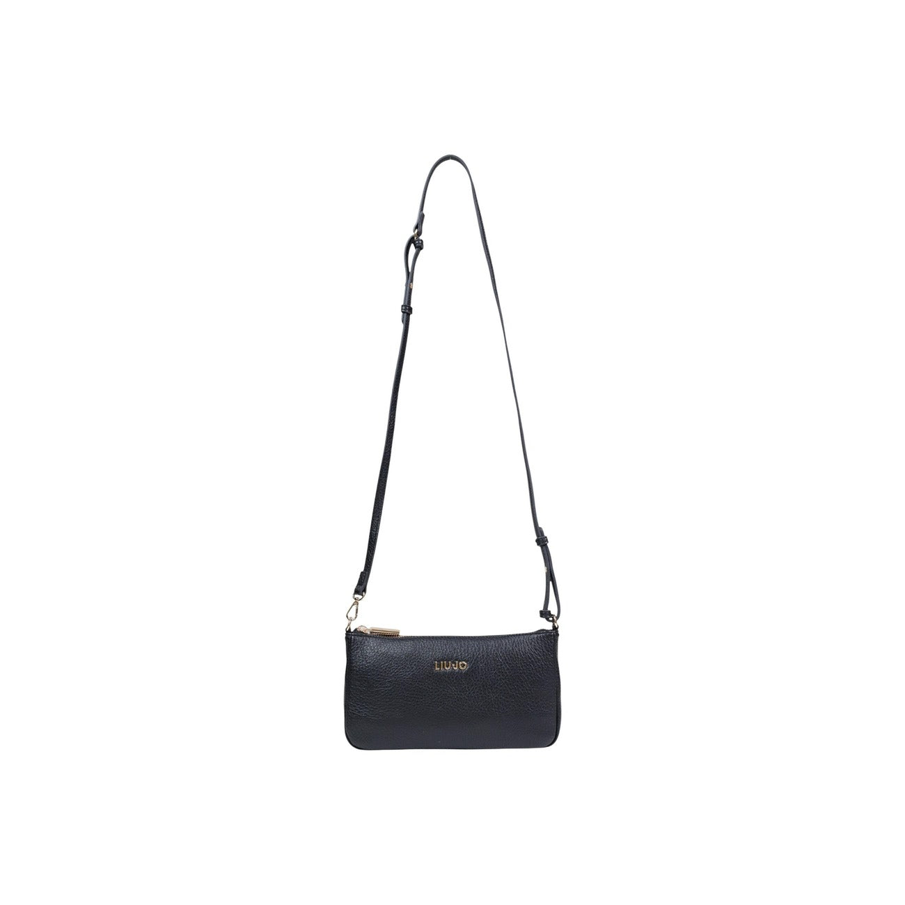 Liu Jo Borsa Tracolla Donna Nera Piccola Con Zip Interno 23x12x4