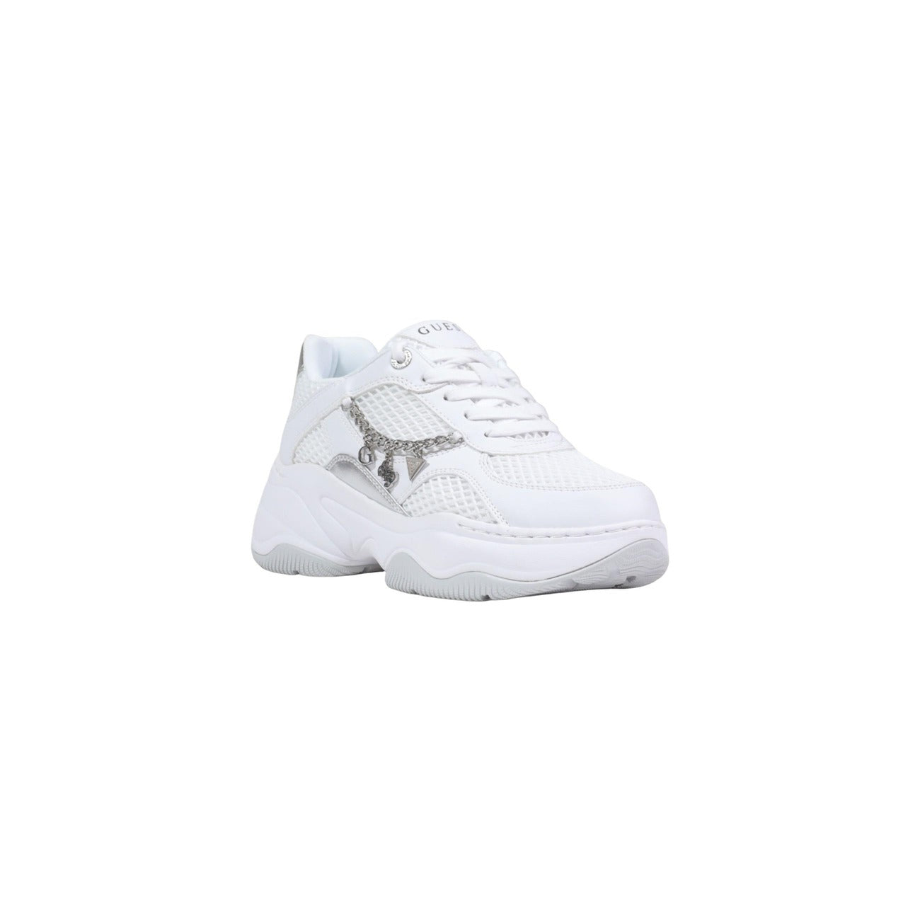 Guess Sneakers Donna HARPAA Bianche Pelle Primavera Estate Casual