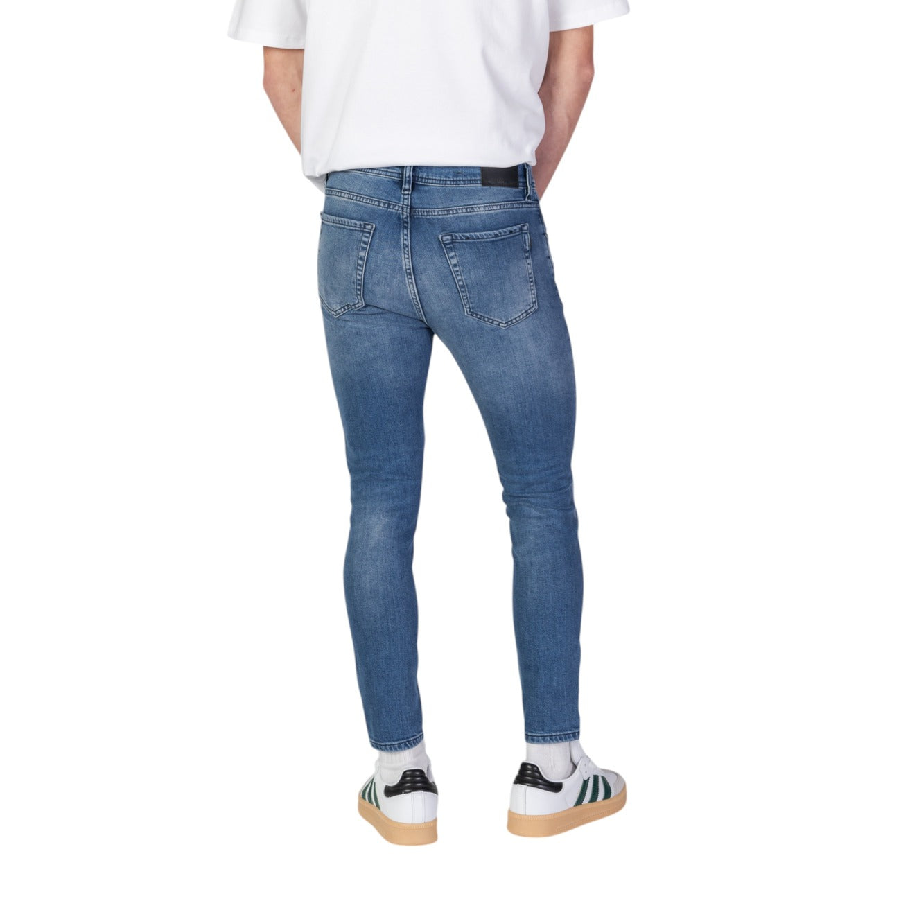 Antony Morato Jeans Uomo Azzurro Slim Fit Cotone Stretch Primavera