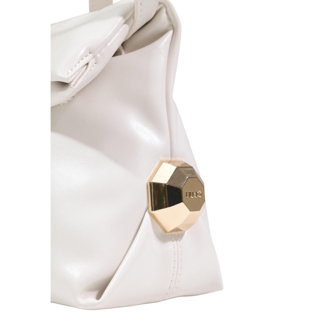 Liu Jo Borsa Donna A Mano Beige 30x18x12 Cm In Poliuretano