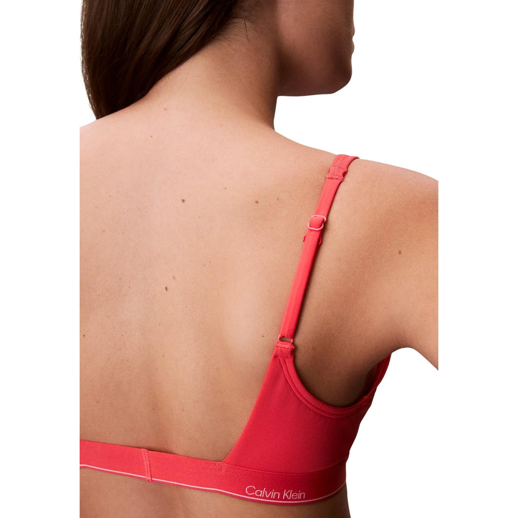 Calvin Klein Jeans Costume Donna Arancione Halter Bralette