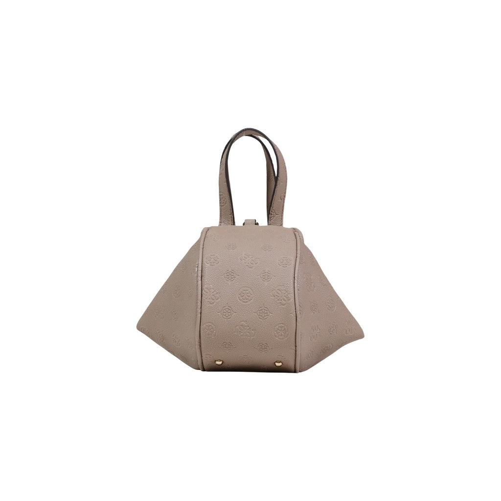 Guess Borsa Donna Beige A Mano Con Tracolla Piccola 20x17x11 Cm