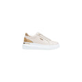 Alviero Martini Prima Classe Sneakers Donna Plateau Beige Poliuretano