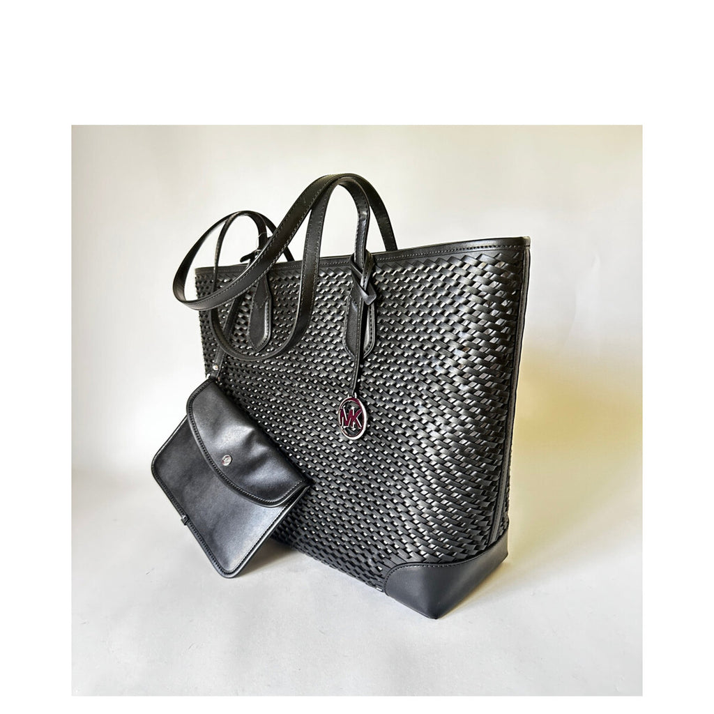 Michael Kors Borsa Donna Nero A Mano 36x32x13 Cm Primavera Estate