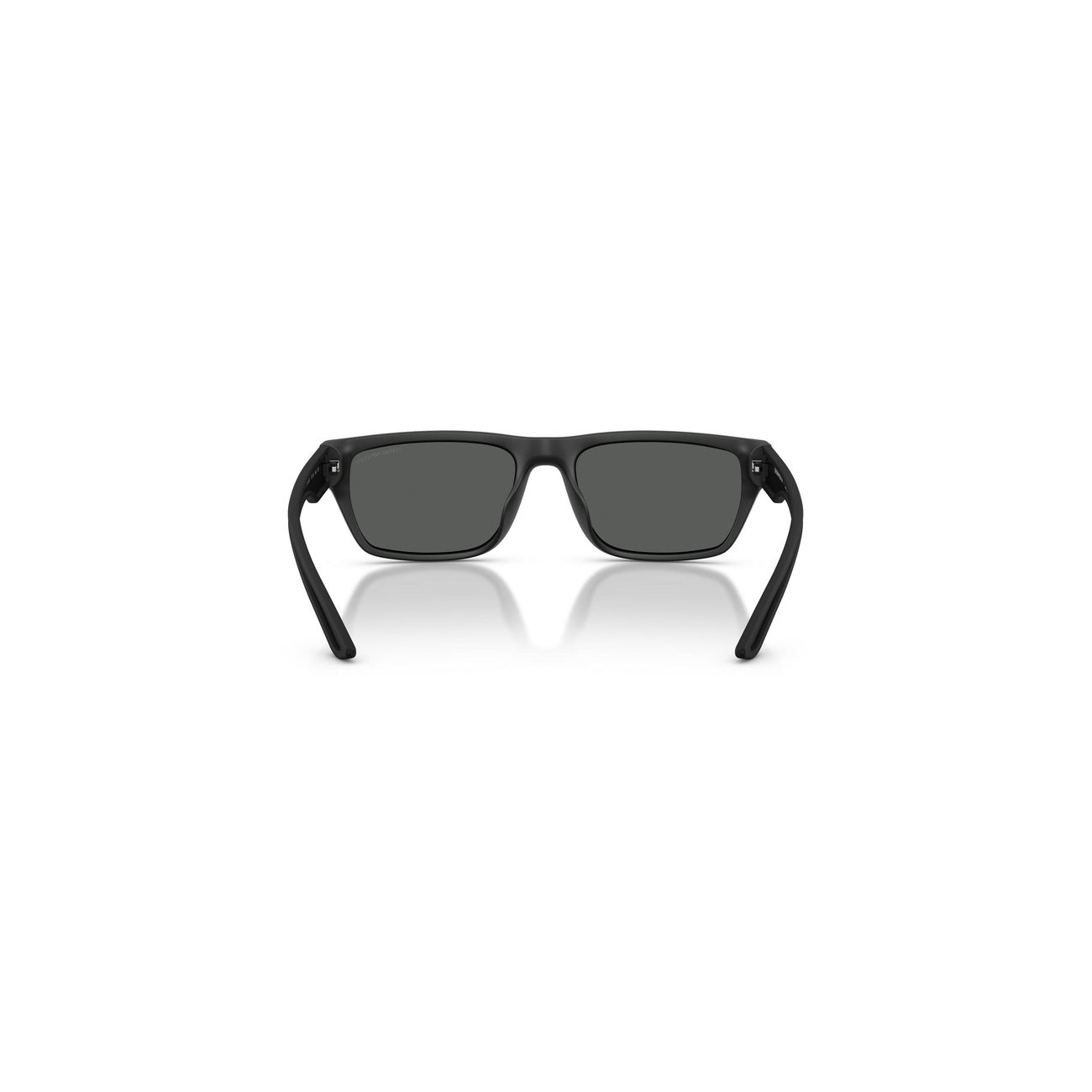 Emporio Armani Occhiali Da Sole Uomo Nero Acetato Quadrati Rettangolari