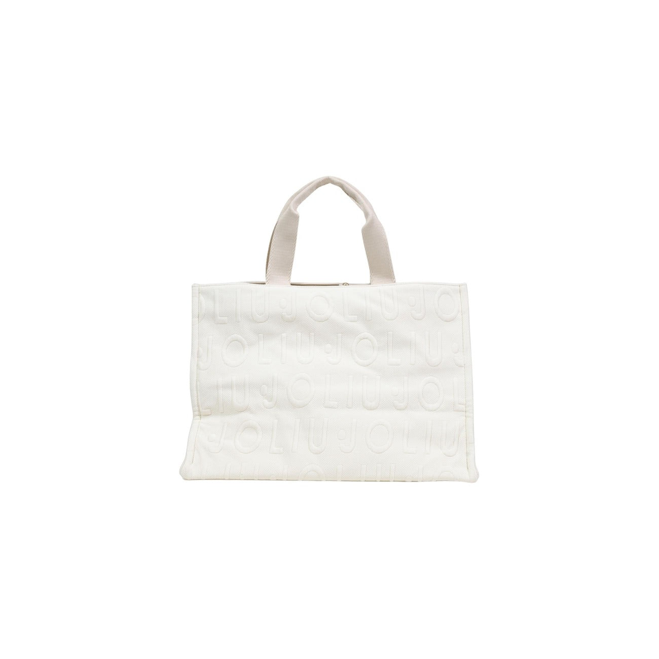 Liu Jo Borsa Donna A Mano Bianco 41x30x10 Poliestere Primavera Estate