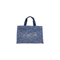 Liu Jo Borsa A Mano Donna Blu Leopardo 32x16x16 Cm Primavera Estate