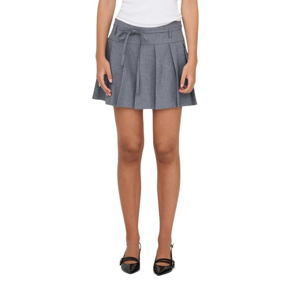 Only Gonna Midi Grigia In Poliestere Elastan Primavera Estate Donna
