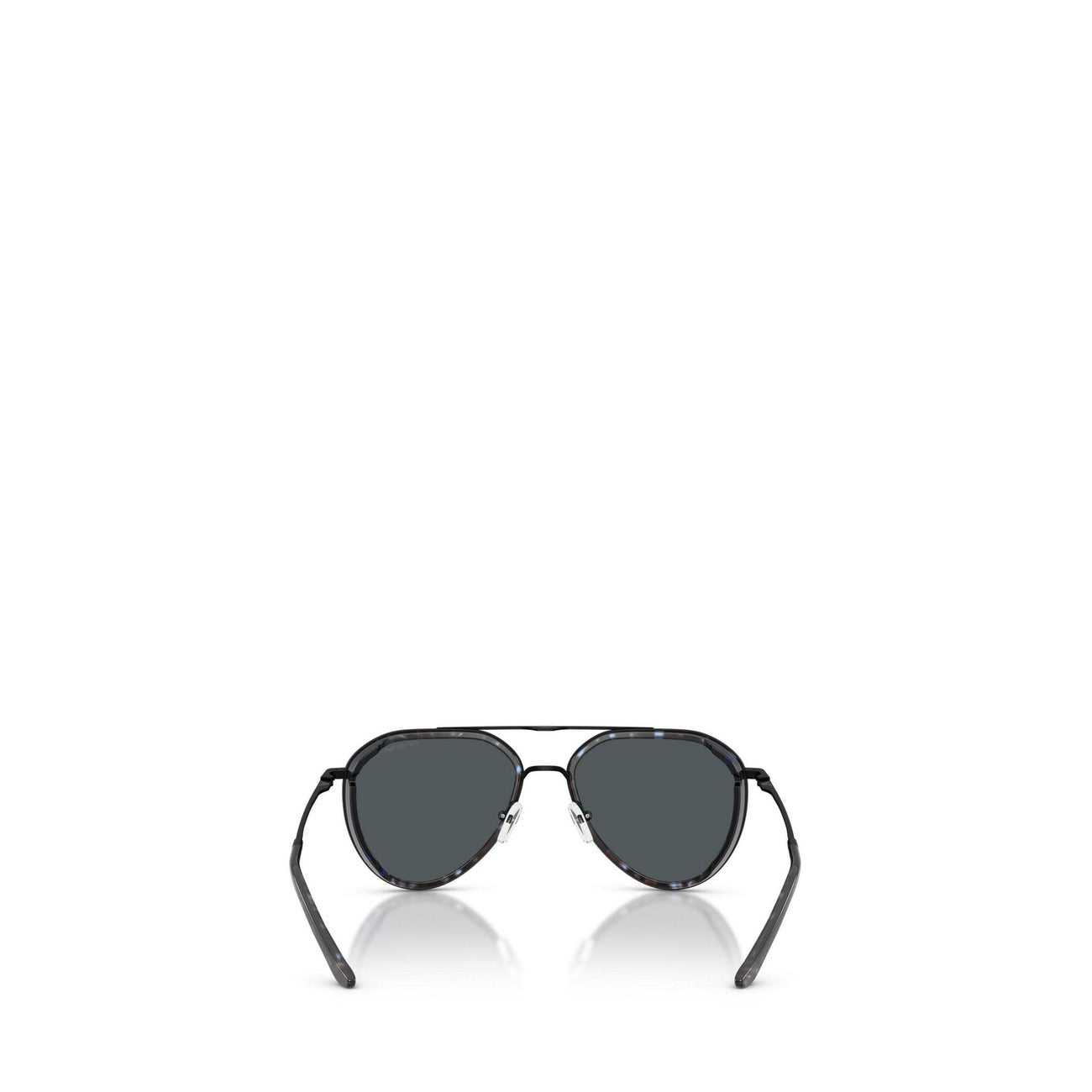 Emporio Armani Occhiali Da Sole Uomo Aviator In Metallo Neri UV