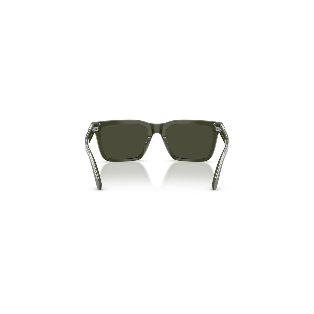 Emporio Armani Occhiali Da Sole Uomo Quadrati Verde Acetato Made In Italy