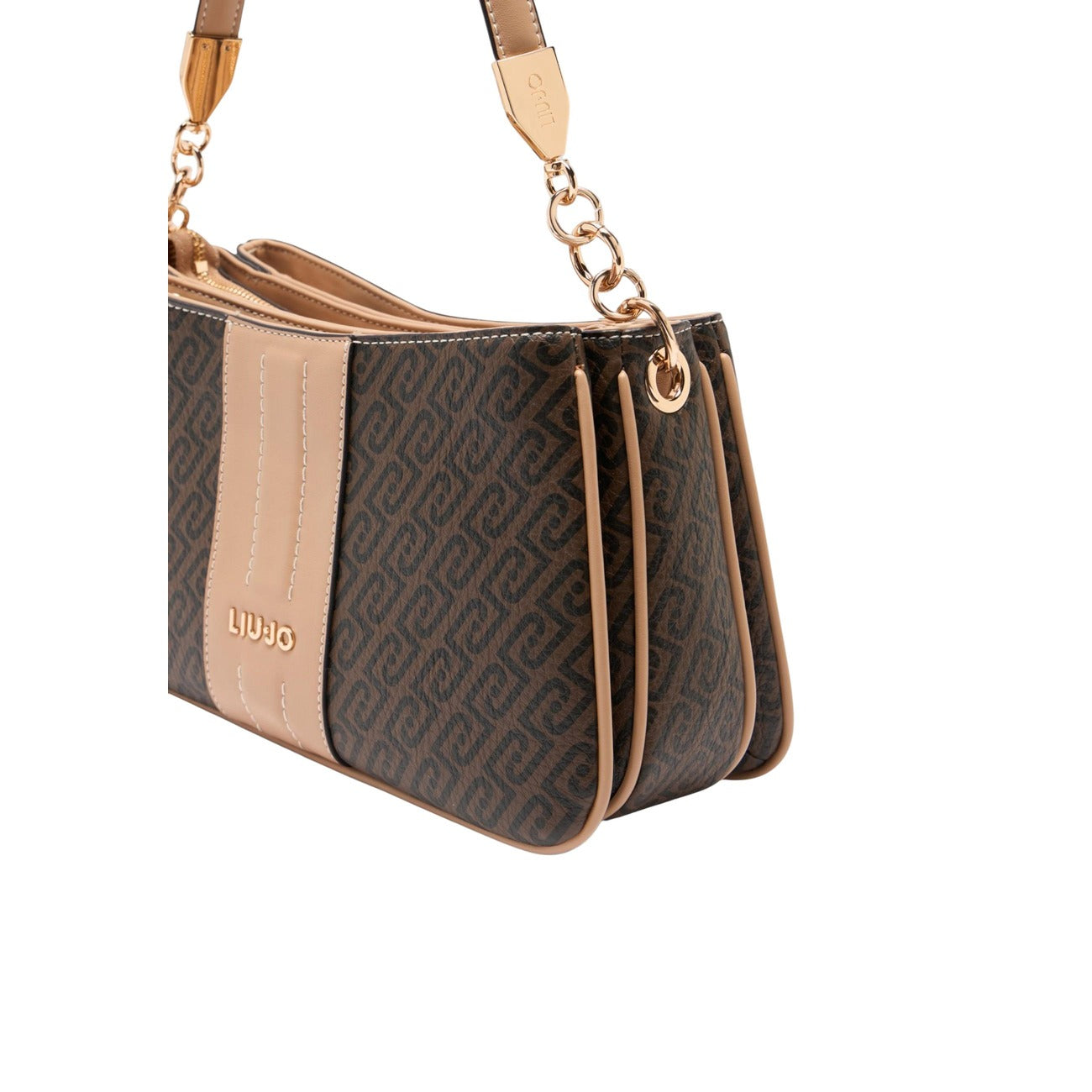 Liu Jo Borsa Donna Tracolla Marrone Poliuretano 29x17x10 Primavera Estate