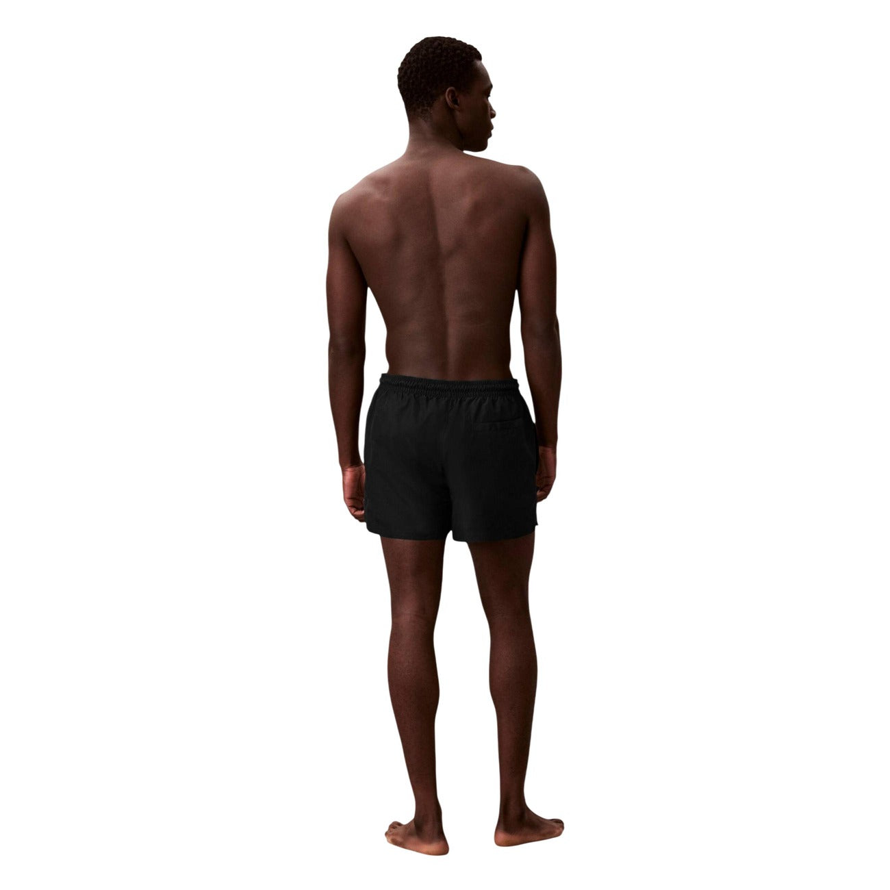 Calvin Klein Jeans Costume Da Bagno Uomo Nero Con Tasche