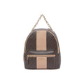 Liu Jo Zainetto Donna Marrone Stampa 26x28x18 Con Cerniera