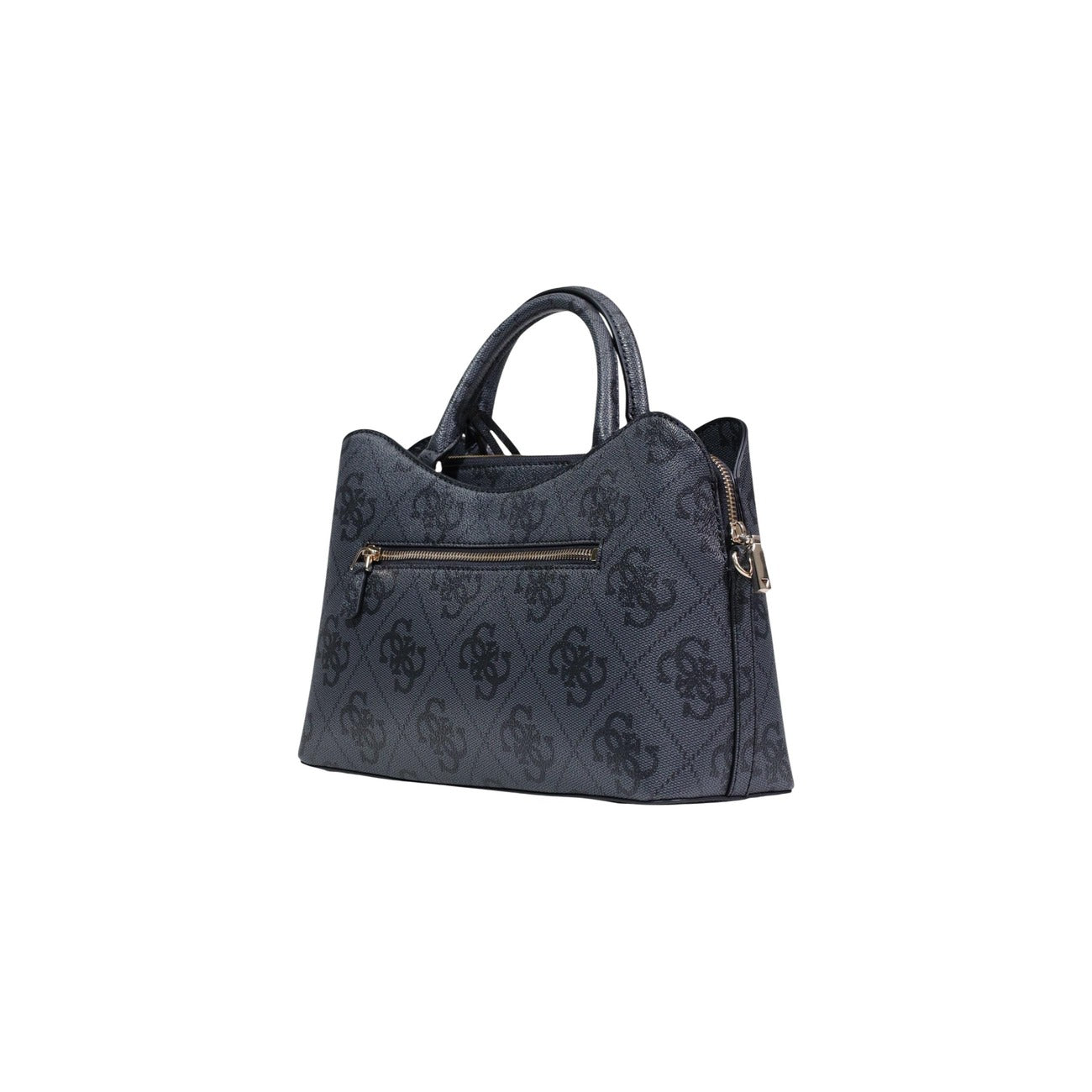 Guess Borsa Donna A Mano Con Tracolla Grigia Stampa 33x20.5x10.5