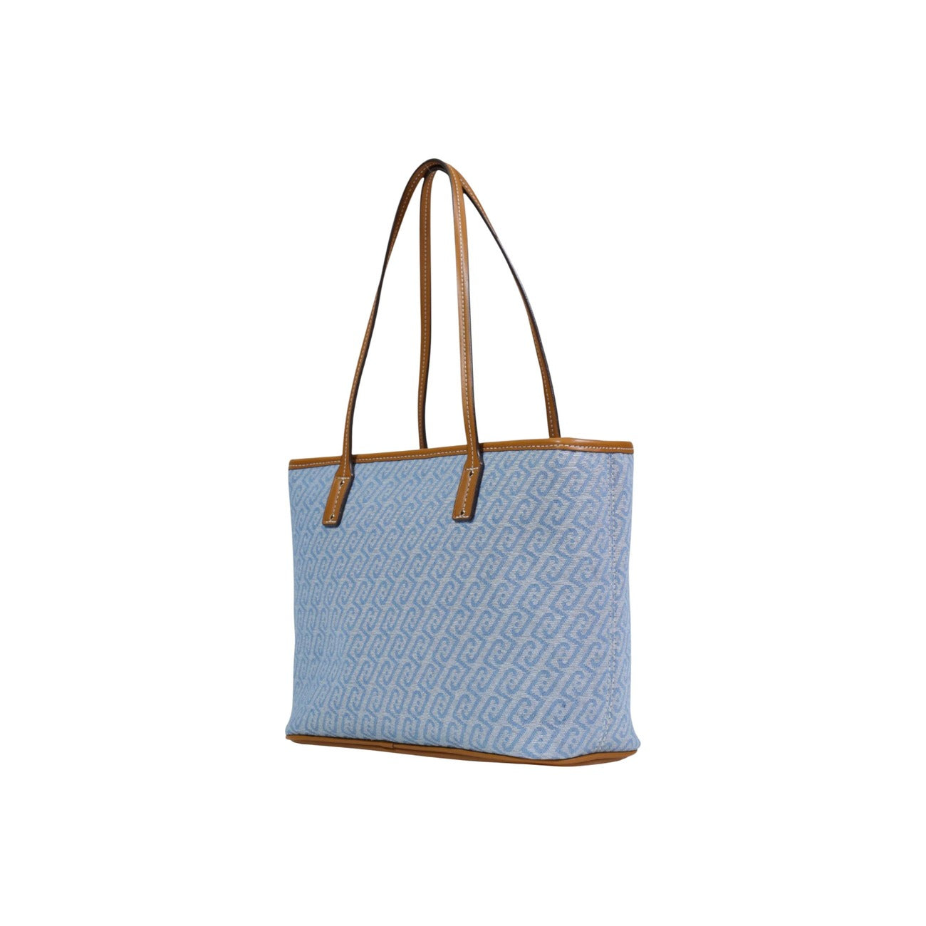 Liu Jo Borsa Donna Azzurro Stampa Tote A Mano 30x23x12 Cm