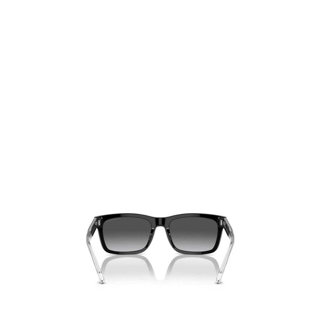 Emporio Armani Occhiali Da Sole Uomo Rettangolari Nero Acetato Polarizzati