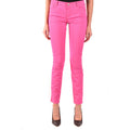 Emporio Armani Pantaloni Donna Rosa Cotone Elastan Poliestere