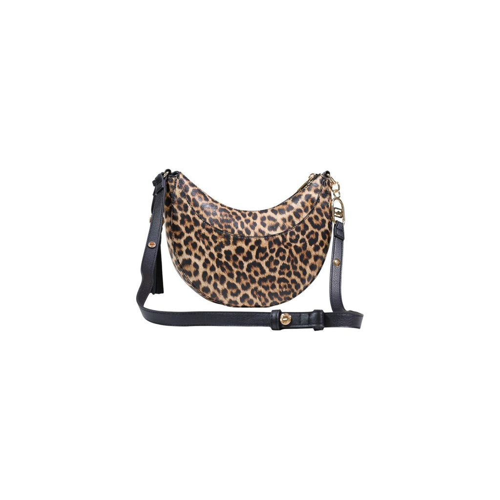 Liu Jo Borsa Donna Tracolla Beige Leopardata Piccola 23x18x7