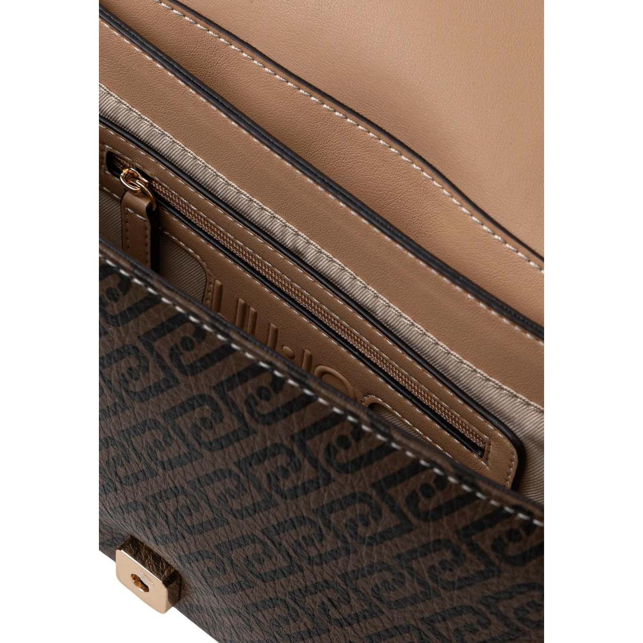 Liu Jo Borsa Donna Marrone Tracolla Crossbody Piccola 26x16x5 cm