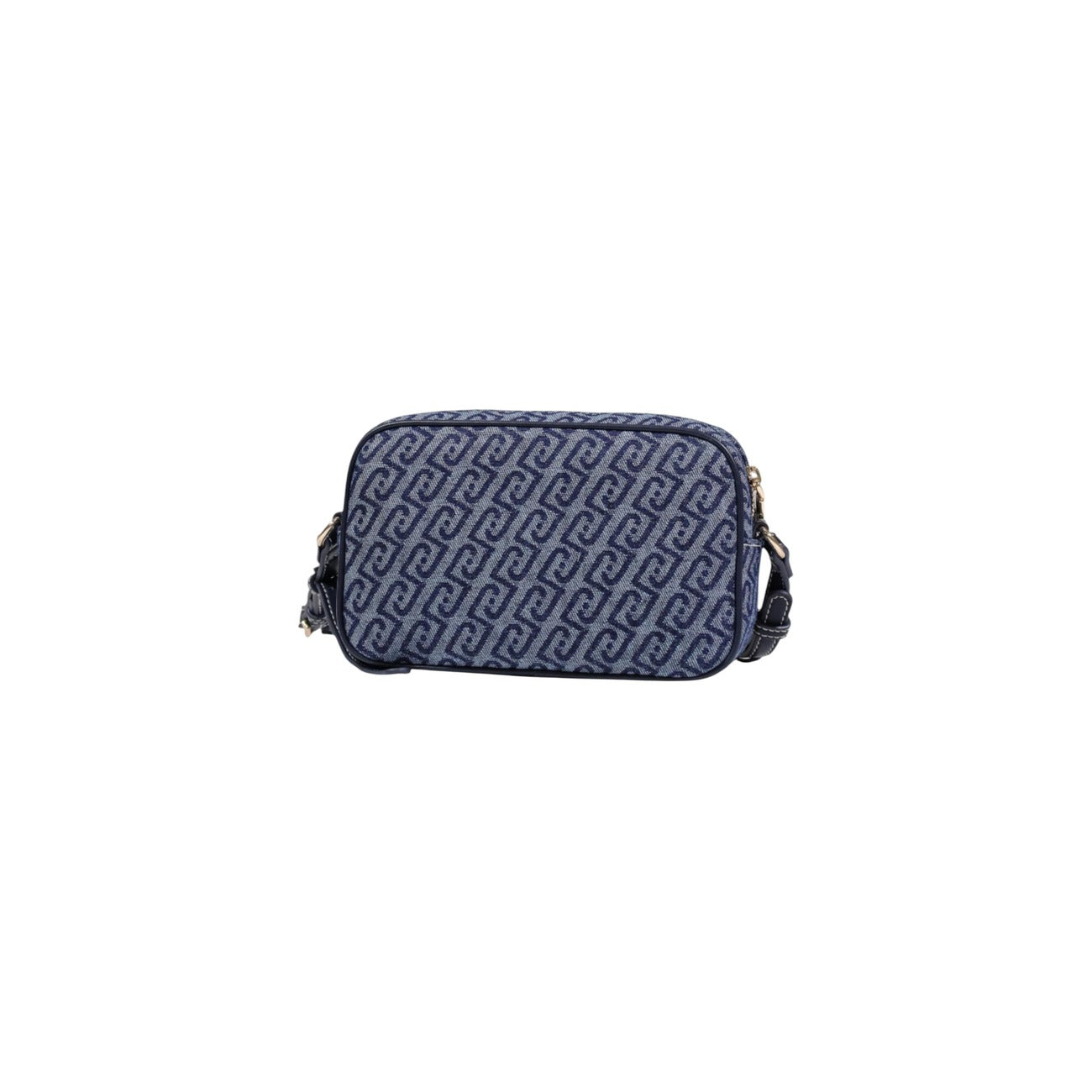 Liu Jo Borsa Donna Camera Case Blu Stampa Con Cerniera Primavera Estate
