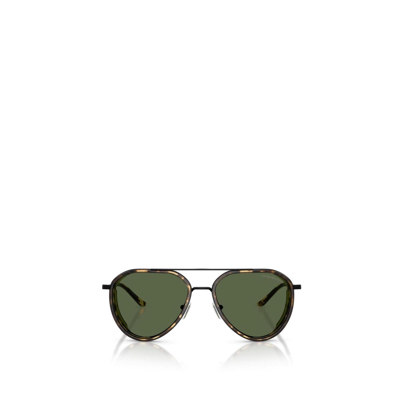 Emporio Armani Occhiali Da Sole Uomo Aviator Metal Nero Protezione UV