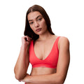 Calvin Klein Jeans Costume Donna Arancione Halter Bralette