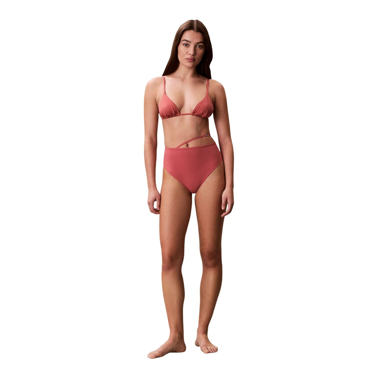 Calvin Klein Jeans Costume Donna Rosa Primavera Estate Nylon Elastan