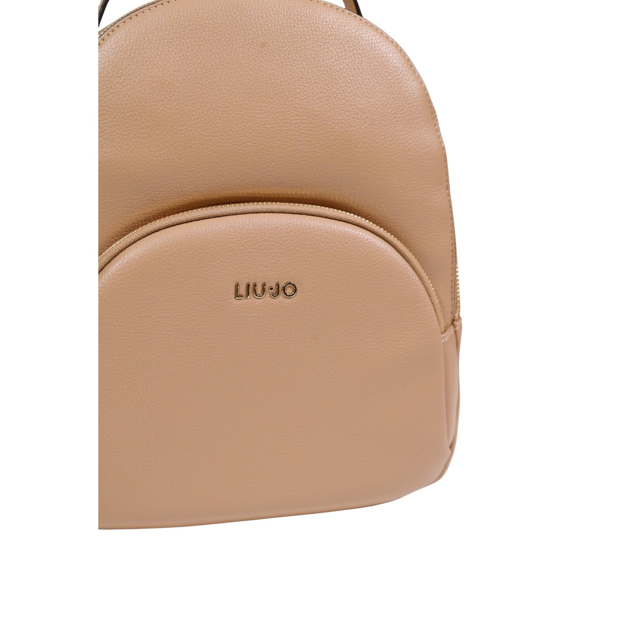 Liu Jo Zainetto Donna Marrone Con Chiusura Zip Tasche Interno Esterno