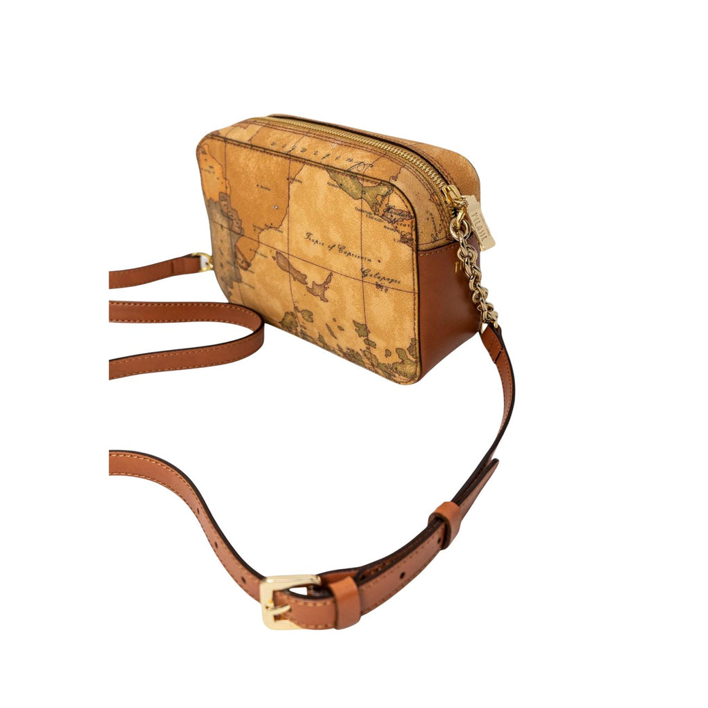 Alviero Martini Prima Classe Borsa Donna Beige Stampa Tracolla