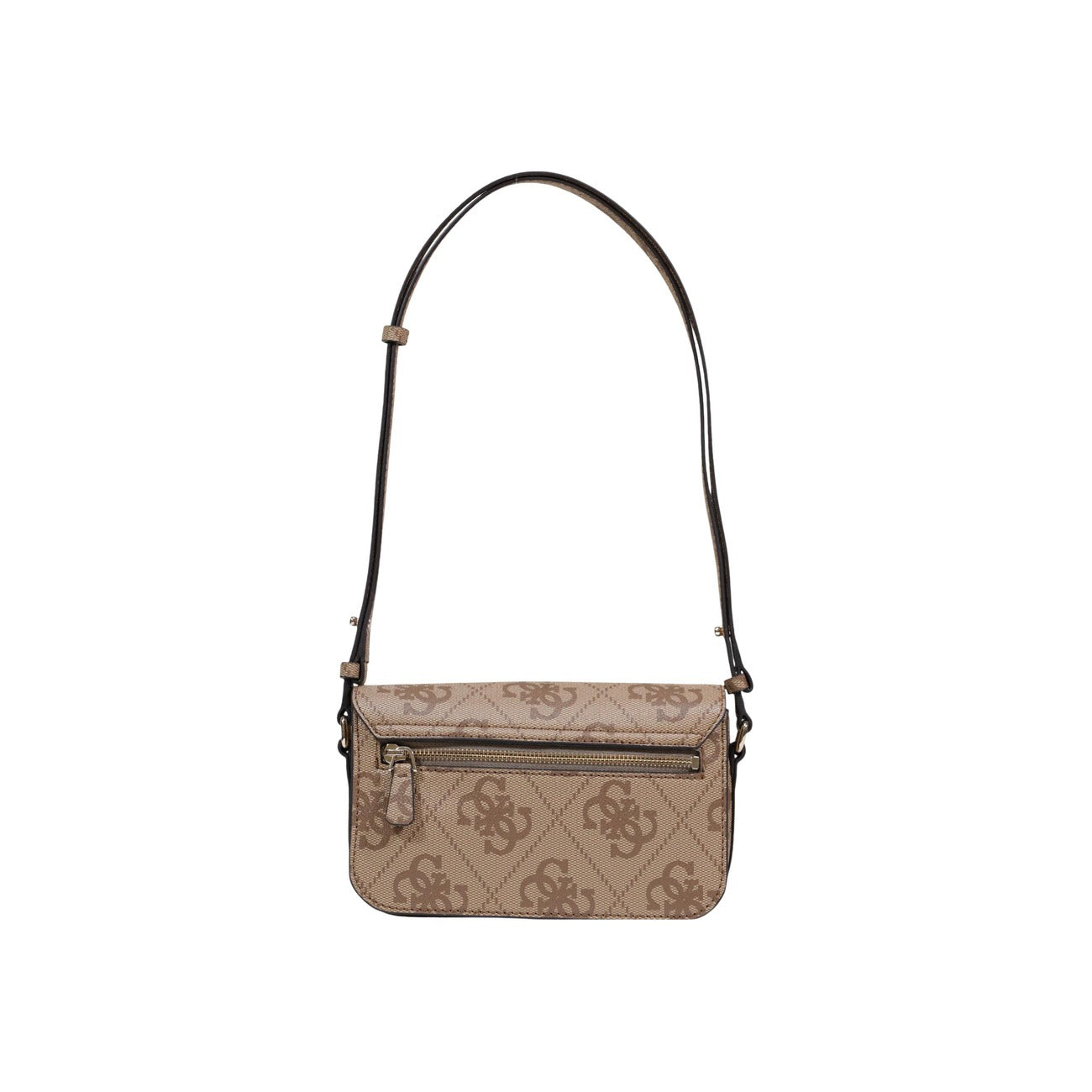 Guess Borsa Donna Beige Stampa A Mano Piccola 22x16x5 Cm