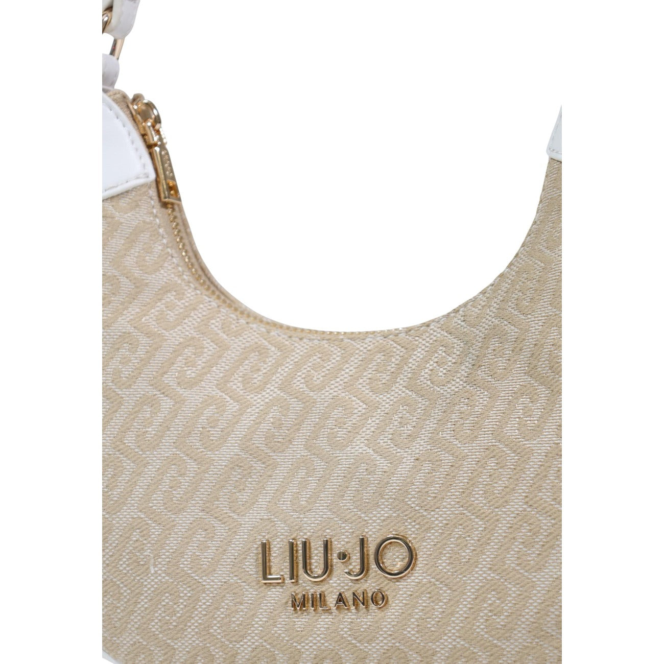 Liu Jo Borsa Hobo Donna Beige In Poliestere Primavera Estate
