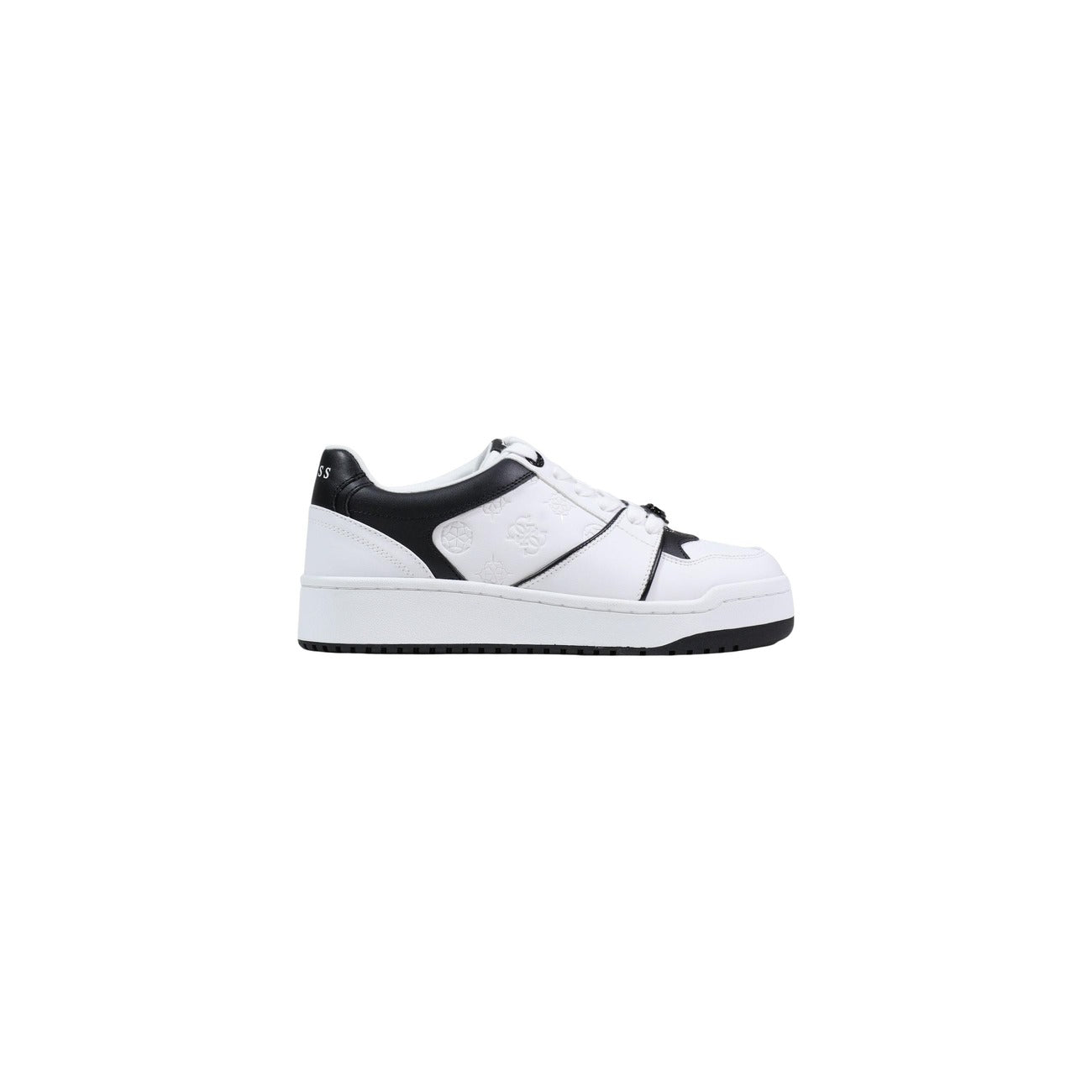 Guess Sneakers Donna Bianche Lacci Primavera Estate Poliuretano