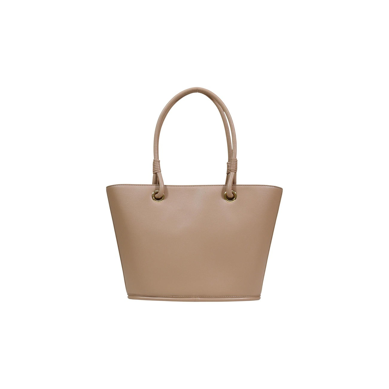 Love Moschino Borsa A Mano Donna Beige 40x25x10 Poliuretano