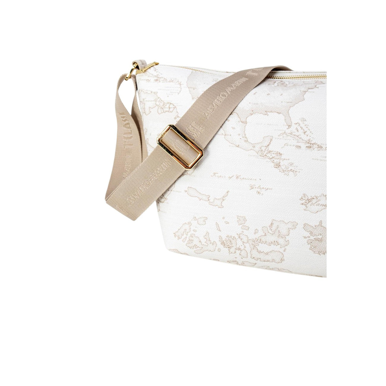 Alviero Martini Prima Classe Borsa Tracolla Donna Bianco 21x40x17 Made In Italy Primavera Estate