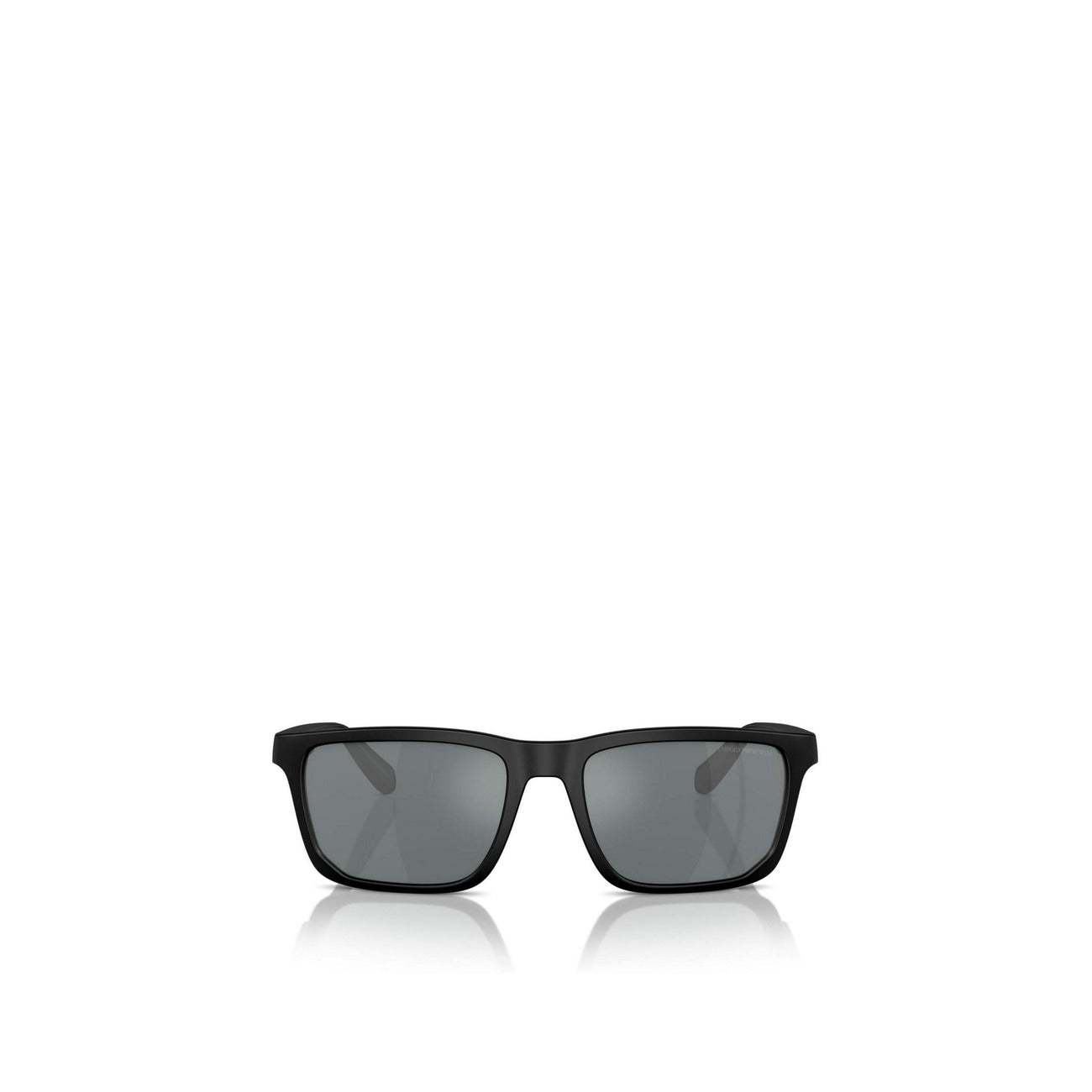 Emporio Armani Occhiali Da Sole Uomo Nero Rettangolari 57mm Acetato