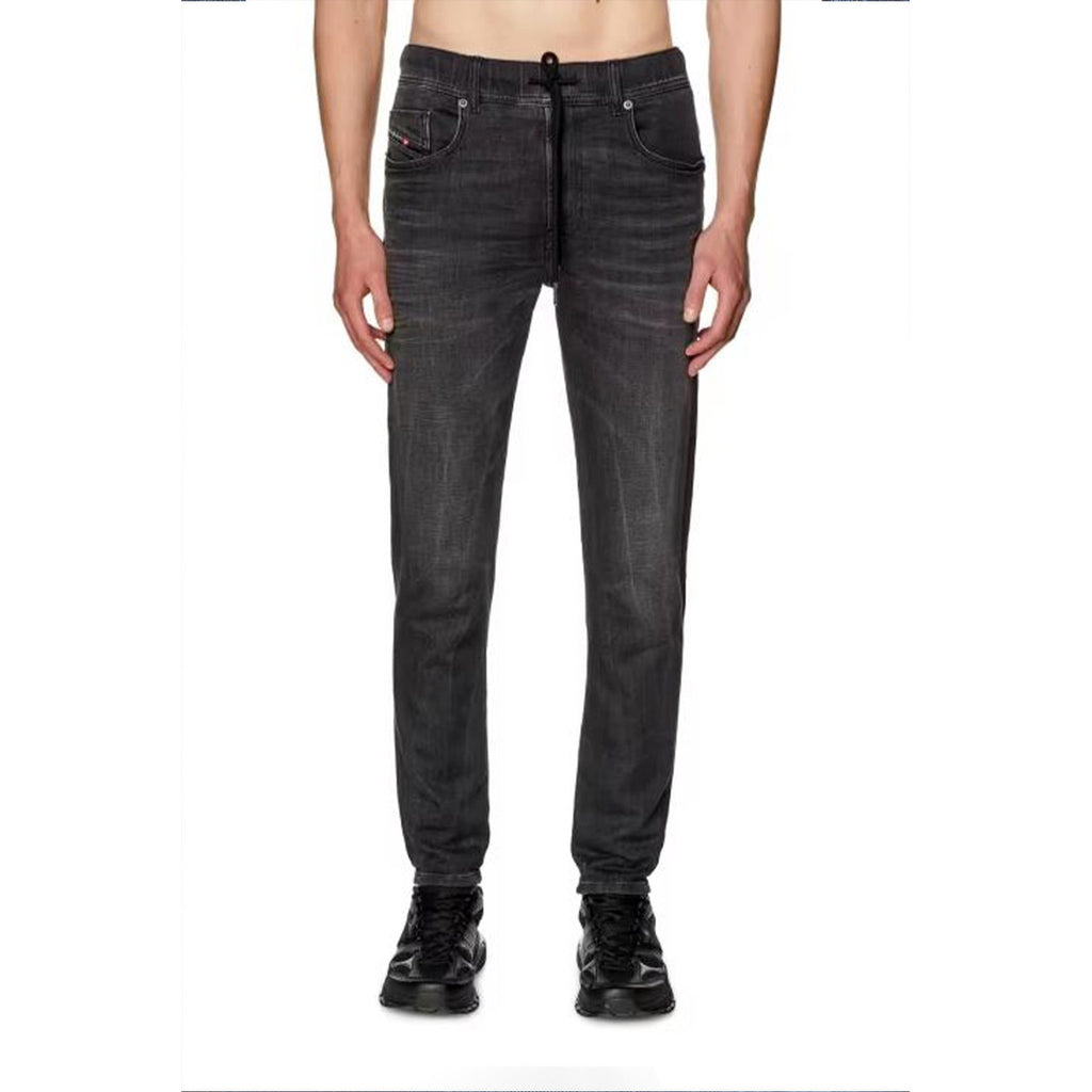 Diesel Jeans Uomo Nero Slim Fit Cotone Elastan Primavera Estate