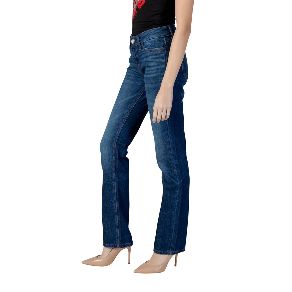 Guess Jeans Donna Nicky Cigarette Blu Jeans Slim Vita Media