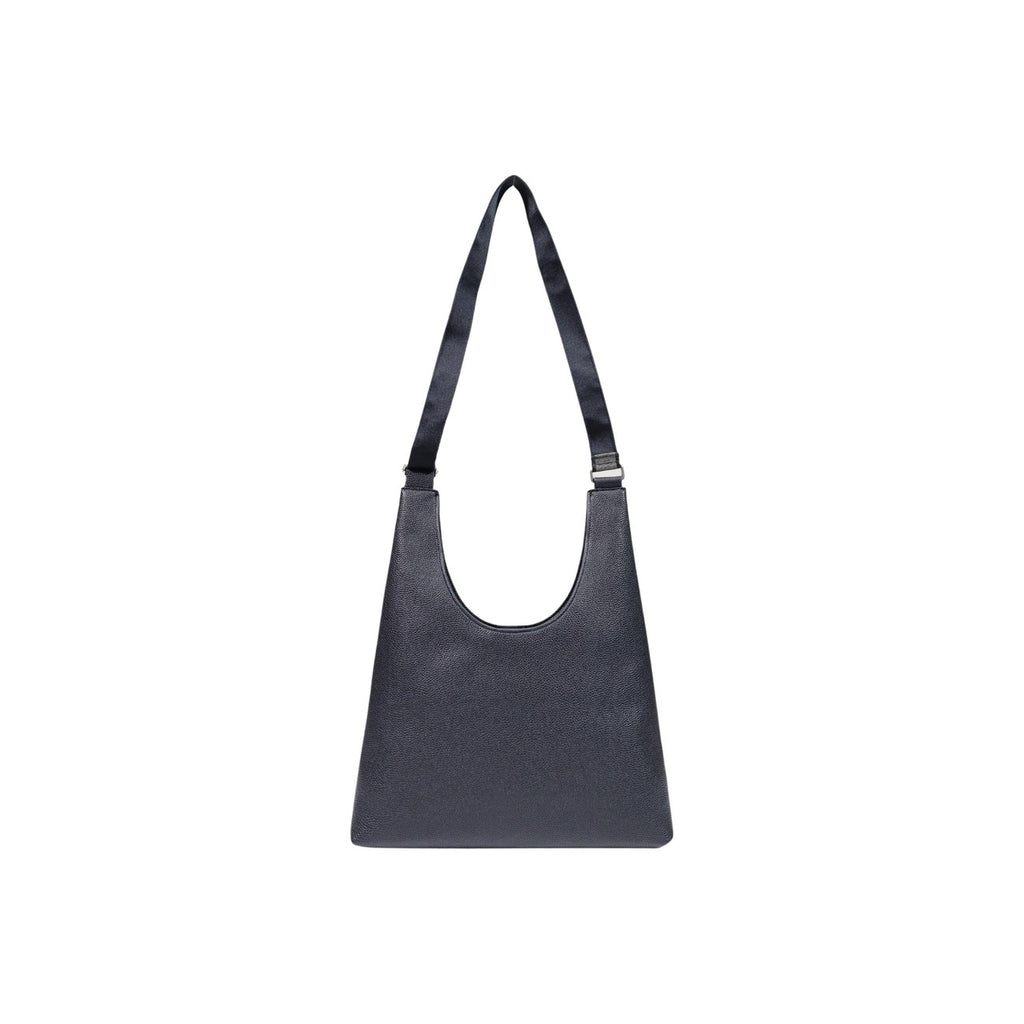 Calvin Klein Borsa Donna A Tracolla Regolabile Nero Large Shoulder Con Chiusura A Cerniera 33cm
