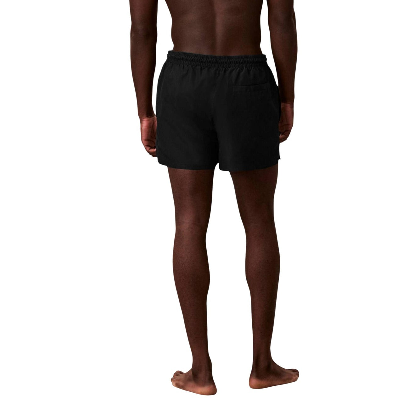 Calvin Klein Jeans Costume Da Bagno Uomo Nero Con Tasche