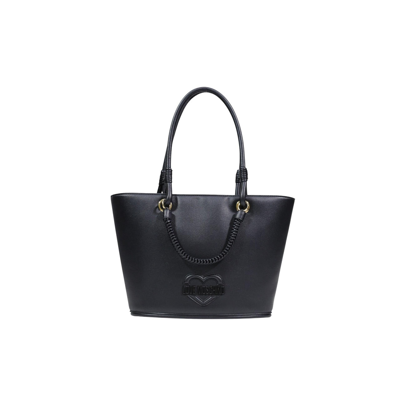 Love Moschino Borsa A Mano Donna Beige 40x25x10 Poliuretano